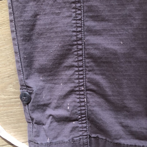 Prana Capris Pants, organic cotton, maroon brown - Picture 8 of 12